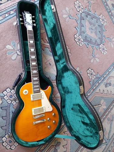 Upgraded burny les paul - upgraded,